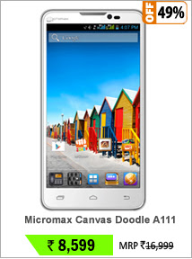 Micromax Canvas Doodle A111 (White)