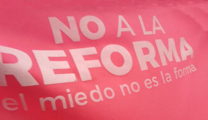no a la reforma