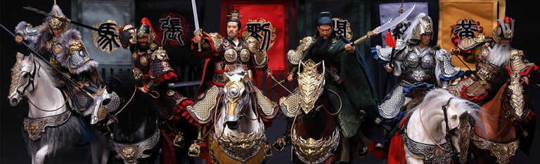 Romance of the Three Kingdoms 1/12 Scale Figures