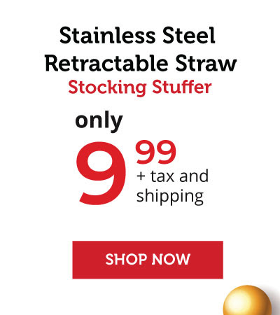 Stainless Steel Retractable Straws