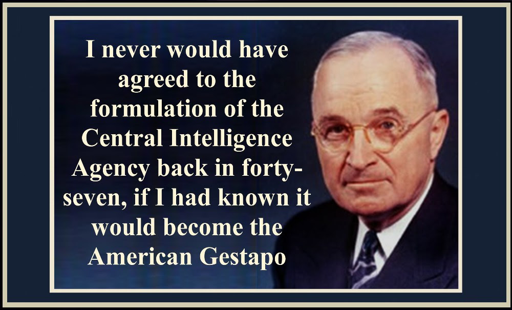 Tom Heneghan Intel Update - U.S. Doomsday Clock is Ticking Truman-on-the-CIA