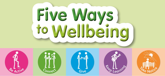 Five Ways to Wellbeing - Mental Health Awareness Week