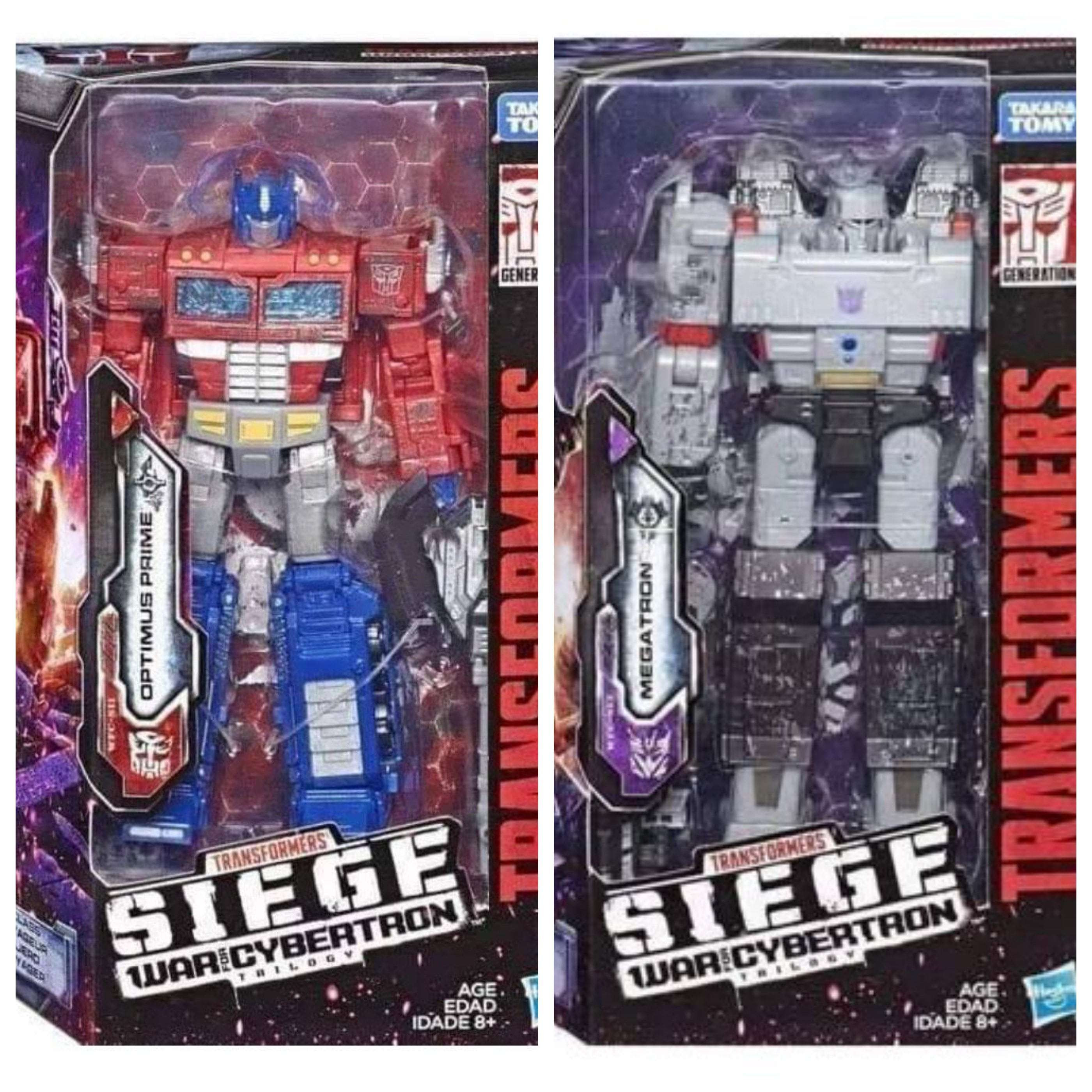 Image of Transformers: War For Cybertron: Siege Voyager - Set of 2 (RE-STOCK)