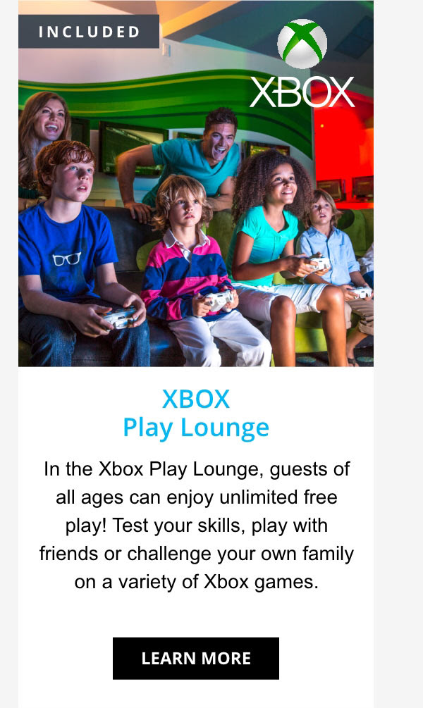 XBOX Play Lounge, Learn More