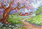 Spring on Old Apple Tree Way Storybook Cottage Series - Posted on Tuesday, March 3, 2015 by Alida Akers