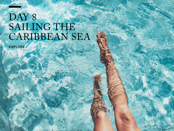 Day 8: Sailing the Caribbean Sea