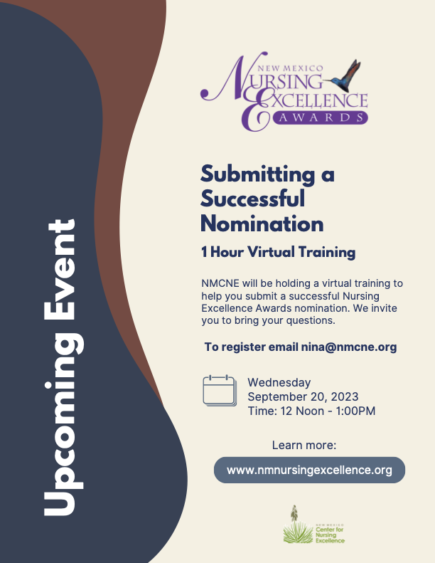 Submitting a Successful Nomination @ Virtual