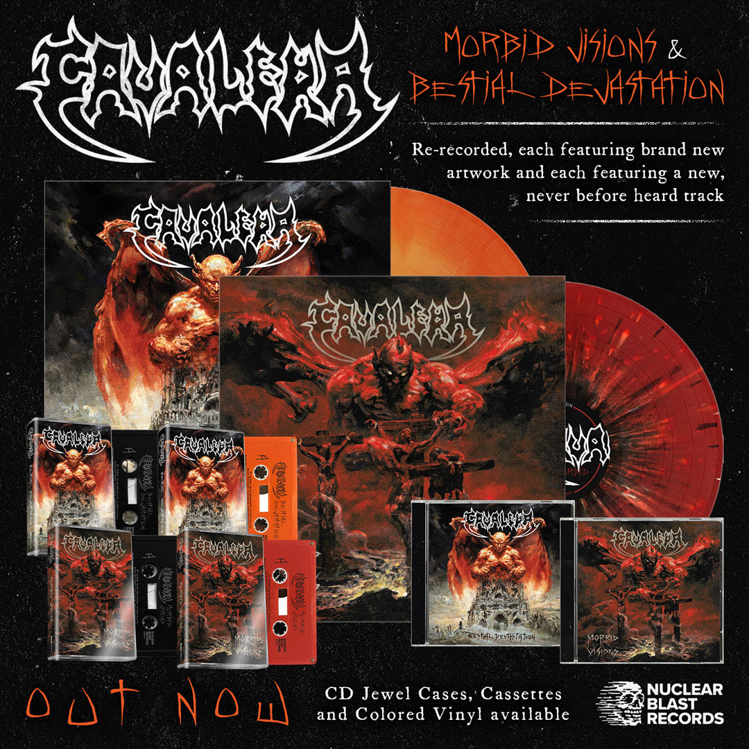 Cavalera Conspiracy Bestial Devastation - Orange/Black Split vinyl