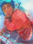 Girl from Peru - Posted on Sunday, November 16, 2014 by Judy A Dawson