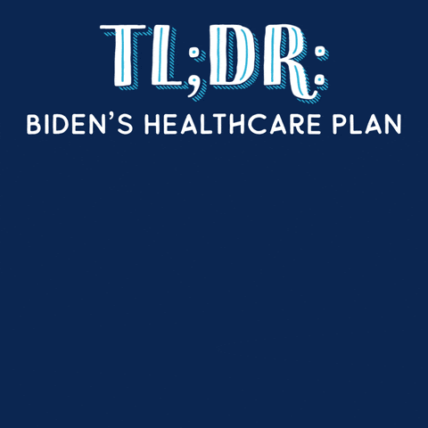 Biden's healthcare plan.
