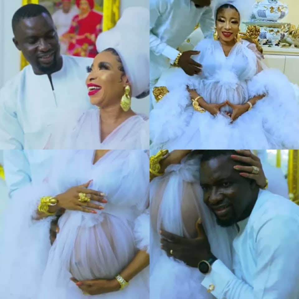 Actress Lizzy Anjorin and husband welcome their first child (photos and video)