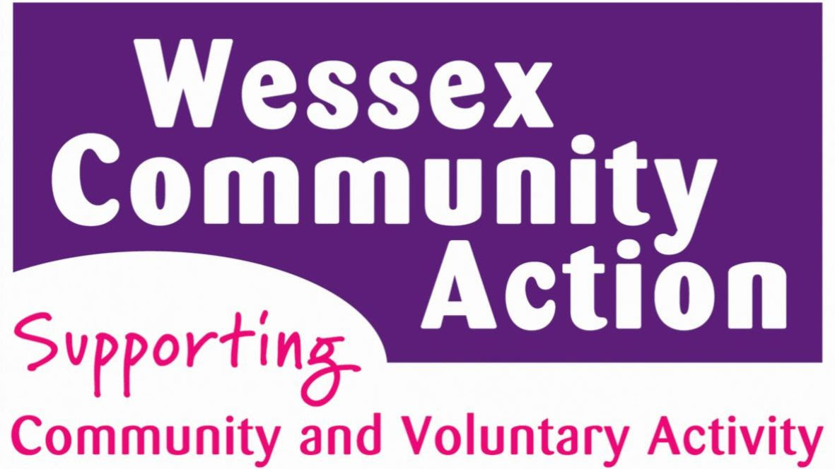 Wessex Community Action logo. Supporting Community and Voluntary Activity