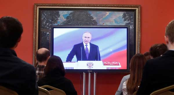 Putin. Quatro vezes Presidente