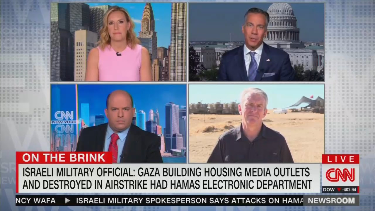 Stelter on Hamas Using Journalists as Human Shields: 'Incredible If True'