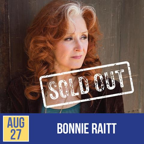 Bonnie Raitt – SOLD OUT