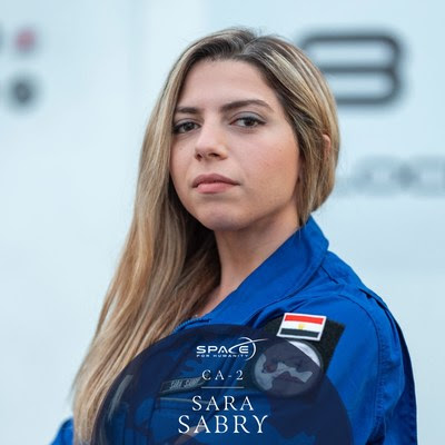 Sara Sabry is selected as Space For Humanity's second Citizen Astronaut and will fly on NS-22, making her the first Egyptian to ever visit Space.