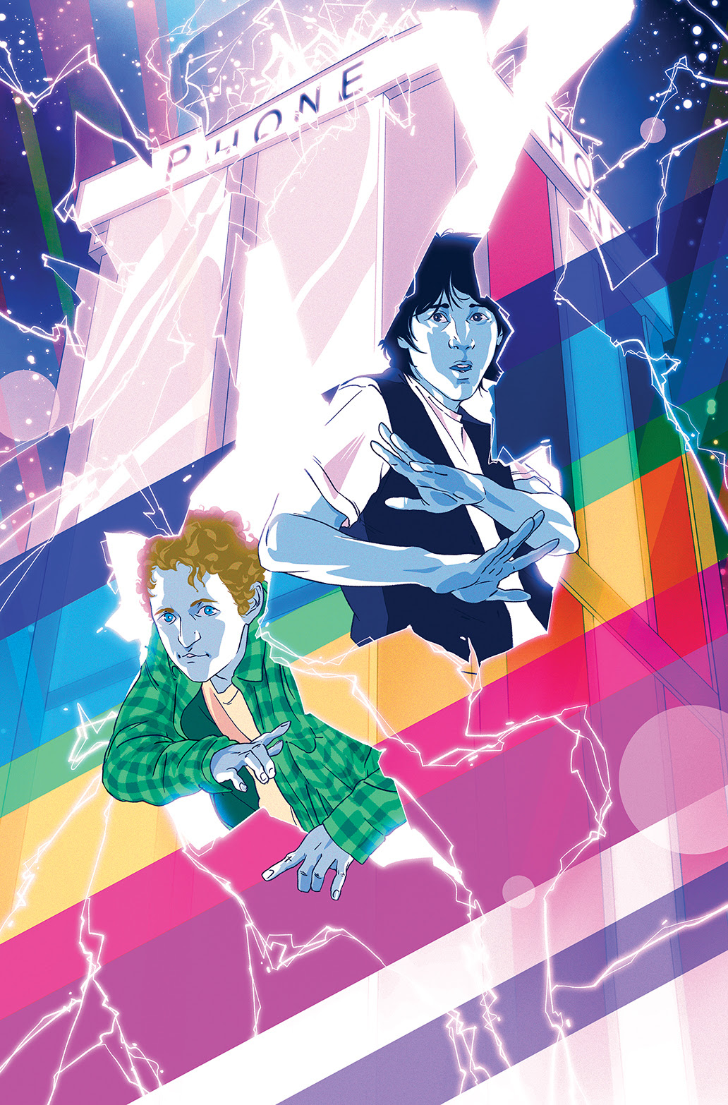 Bill & Ted's Most Triumphant Return #1 Variant Cover by Goñi Montes