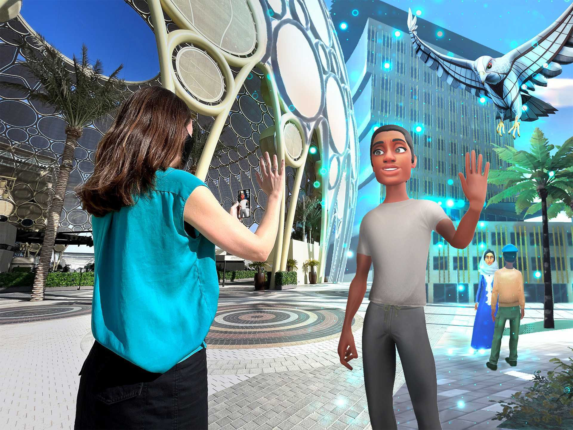 With Expo Dubai Xplorer, users can customize their own AI-powered avatar and connect with others in real-time across the physical and digital divide.