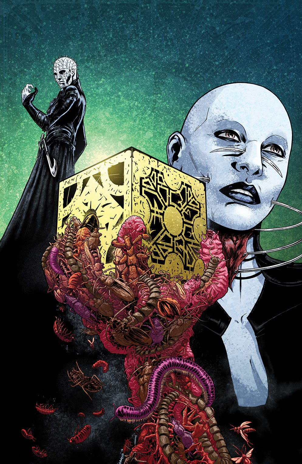 CLIVE BARKER'S HELLRAISER: BESTIARY #5 Cover B by Paolo Villanelli
