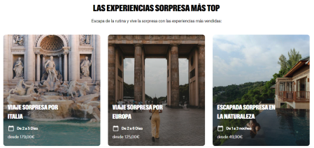 Algunos de los viajes y experiencias que ofrece Flappin'.