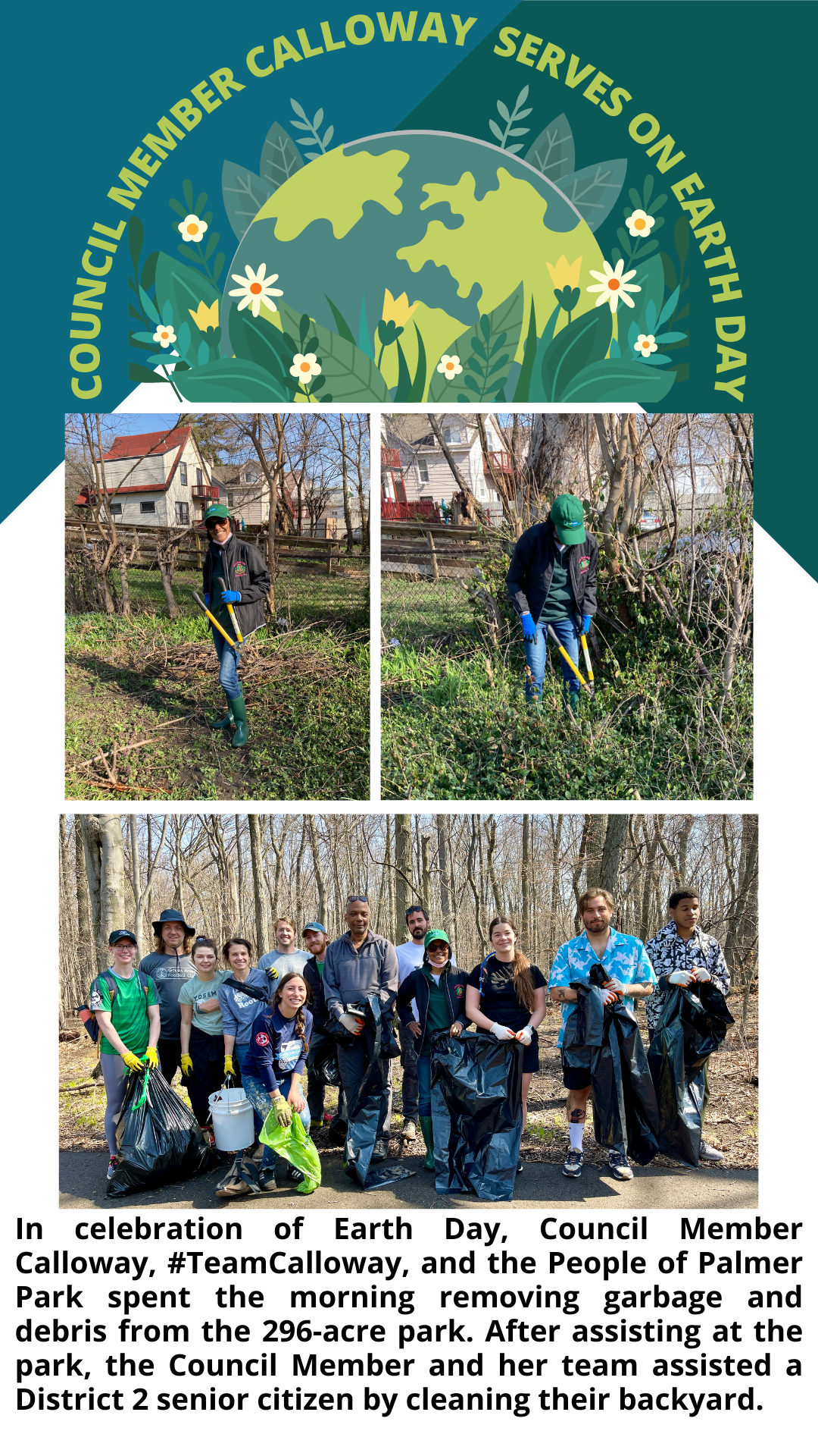 DAY OF SERVICE EARTH DAY