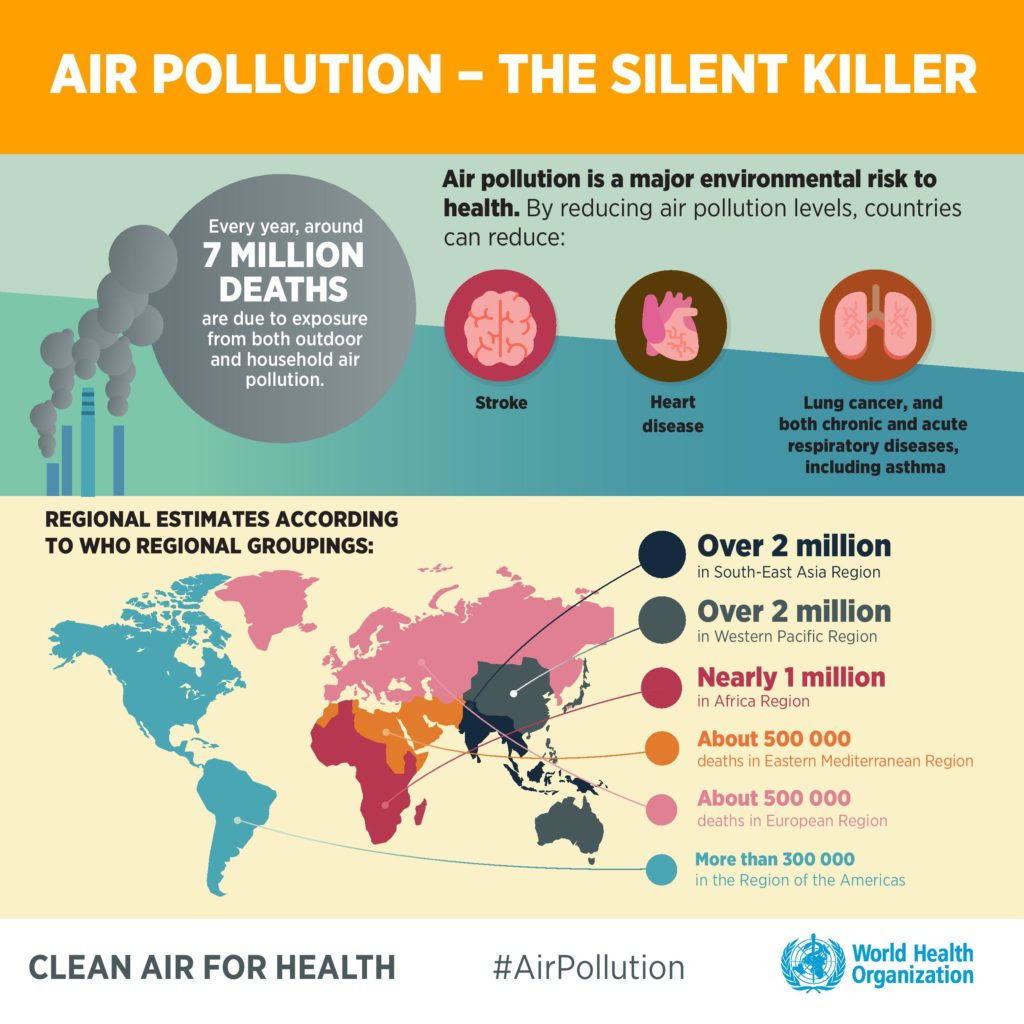 Image result for world pollution statistics