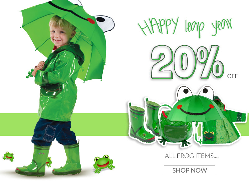 20% off Kidorable entire Frog Collection
