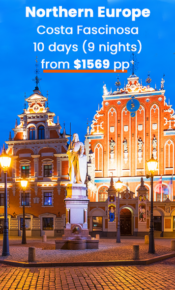 Costa cruise Northern Europe from $1569
