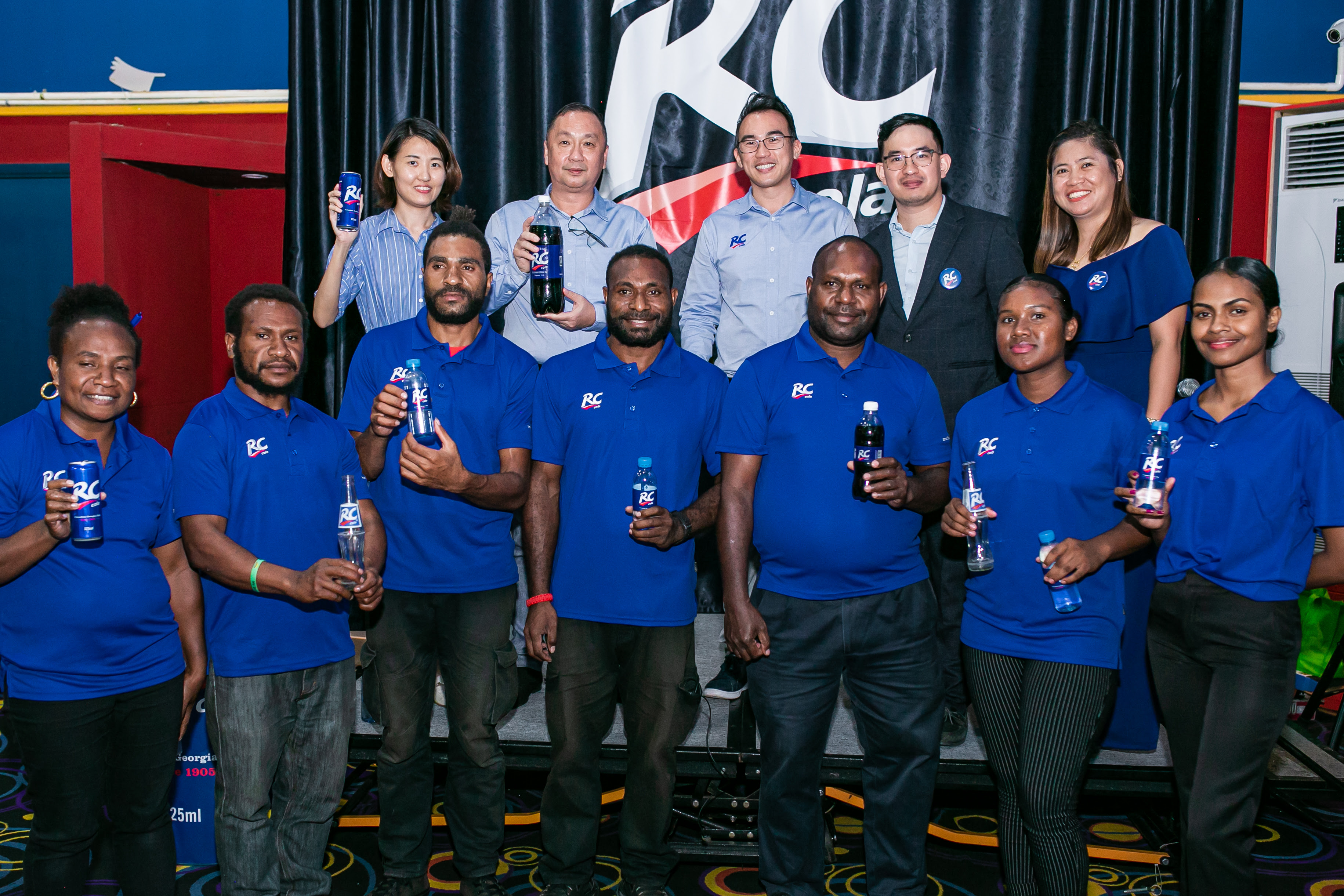 RC Cola launch in Papua New Guinea