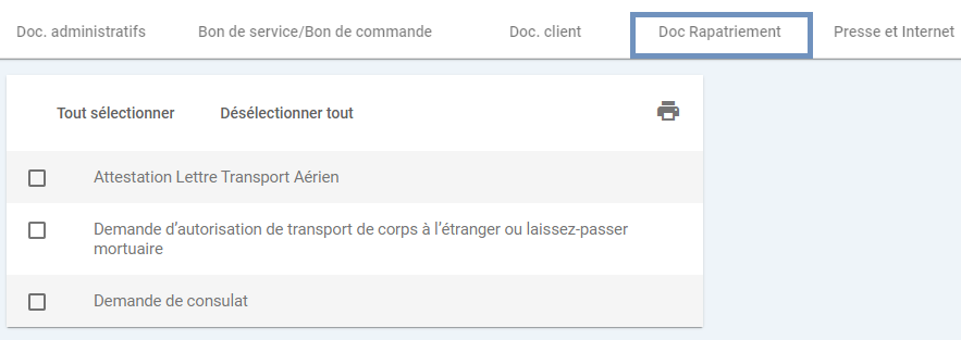 Doc Rapatriement
