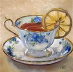 "Lemon Tea" - Posted on Saturday, March 7, 2015 by Christine Angelotta Dixon