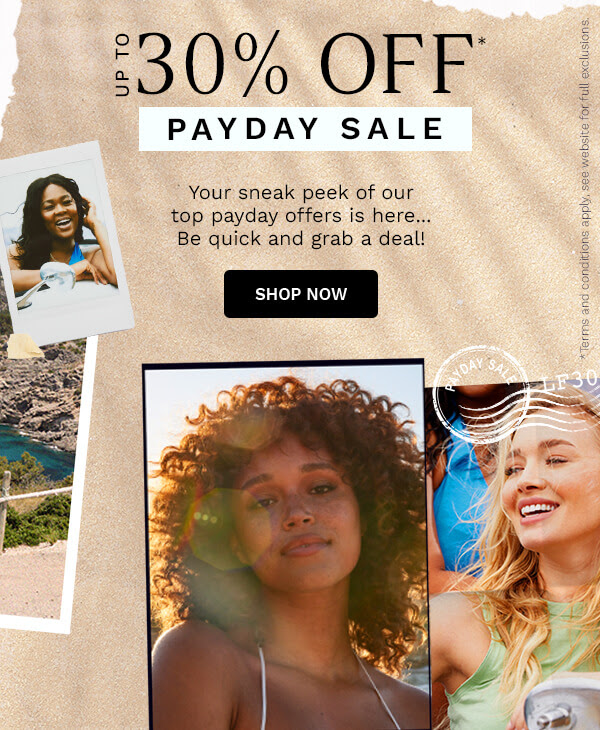 up to 30 percent off
