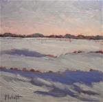 Snowy Sunset Winter Landscape Painting Impressionism - Posted on Friday, December 12, 2014 by Heidi Malott