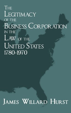 The Legitimacy of the Business Corporation in the Law of the United States, 1780-1970 EPUB