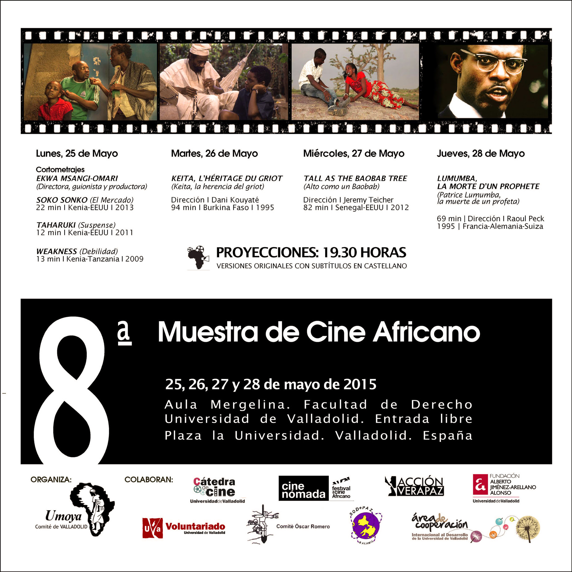 octava muestra cine africano umoya