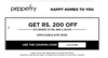  Rs.200 off on Rs.400 