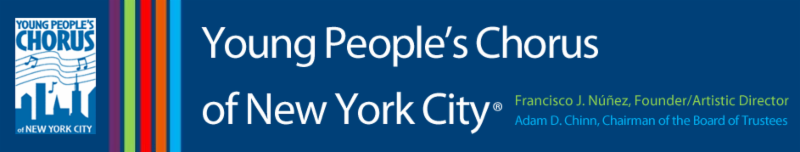 Young People's Chorus of New York City® | Francisco J. Núñez, Artistic Director/Founder