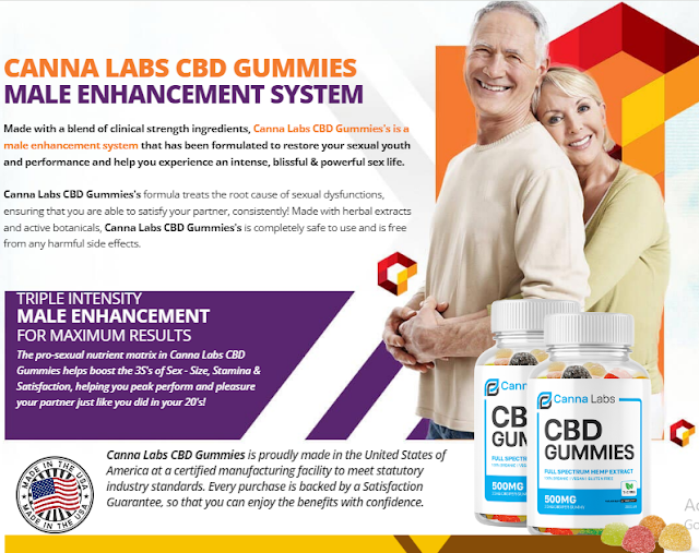 Canna Labs CBD Male Enhancement Gummies Reviews (Pros & Cons) Honest  Opinions Of Real Users! | by Cannalabscbdget | Mar, 2024 | Medium