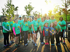 Miles Against Melanoma volunteers Miles Against Melanoma volunteers