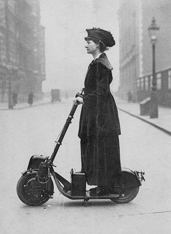 1916 scooter