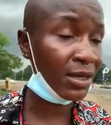 Nigerian lesbian and Gay rights activist, Amara alleges that #EndSARS protesters turned against Queer people after they joined the protest (video)