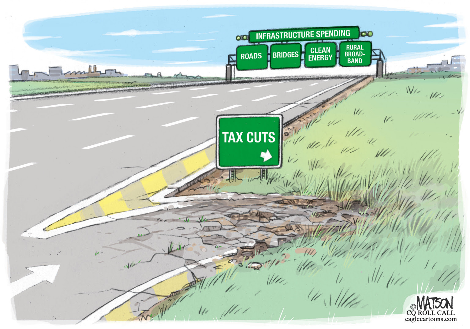 Invest in infrastructure