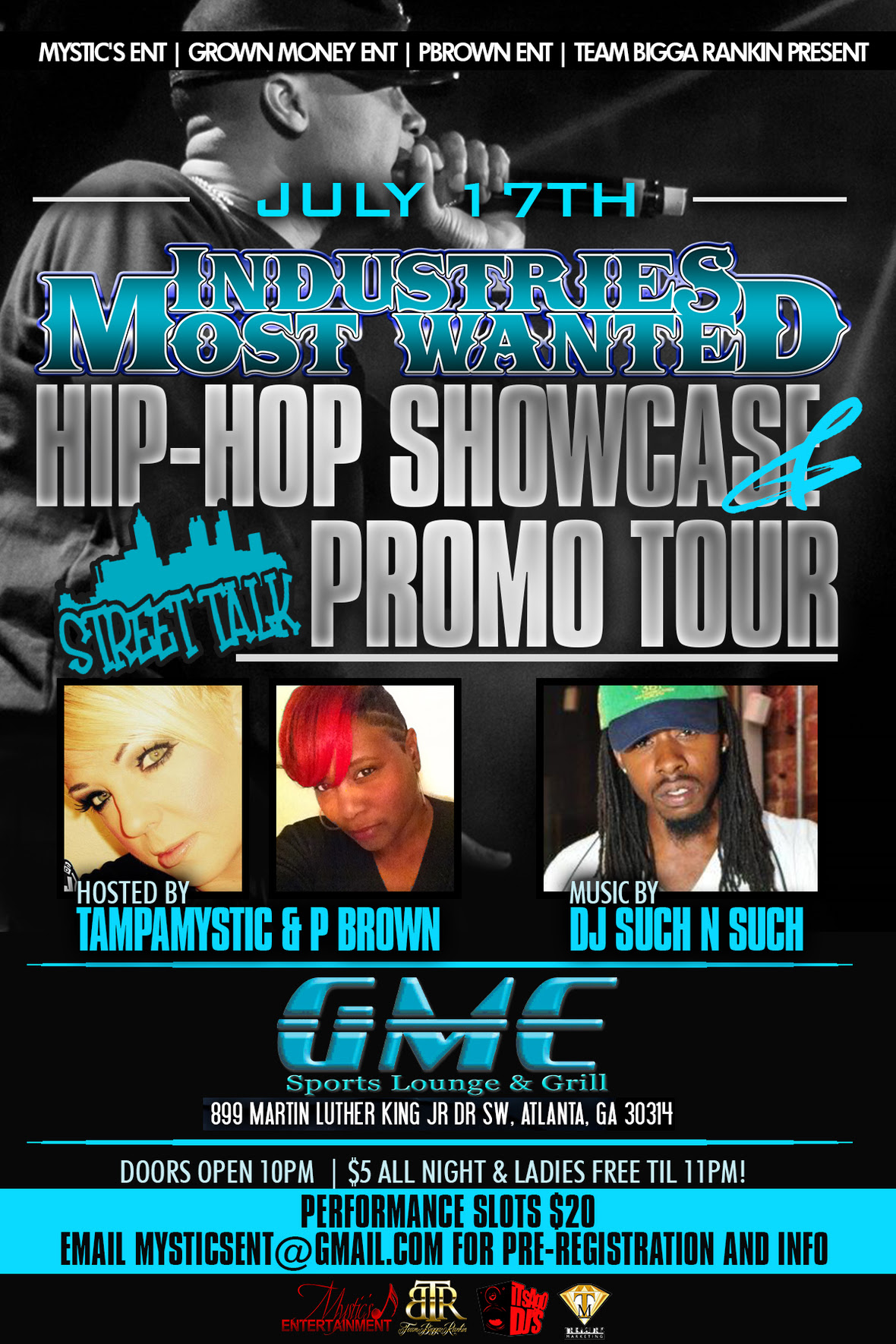 Tampa Mystic - IMW -HIPHOP SHOWCASE 7-17