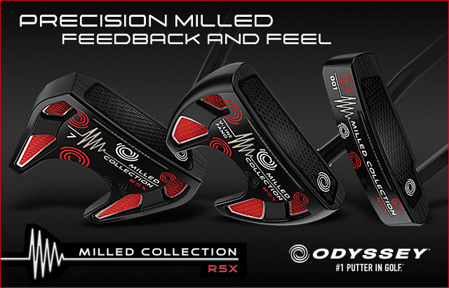 Odyssey launches limited edition Milled Collection RSX putters
