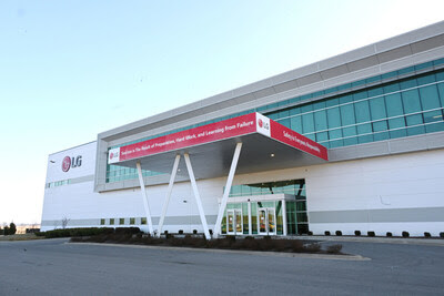 LG Electronics Tennessee Factory is selected as the industry’s first U.S. home appliance Lighthouse Factory