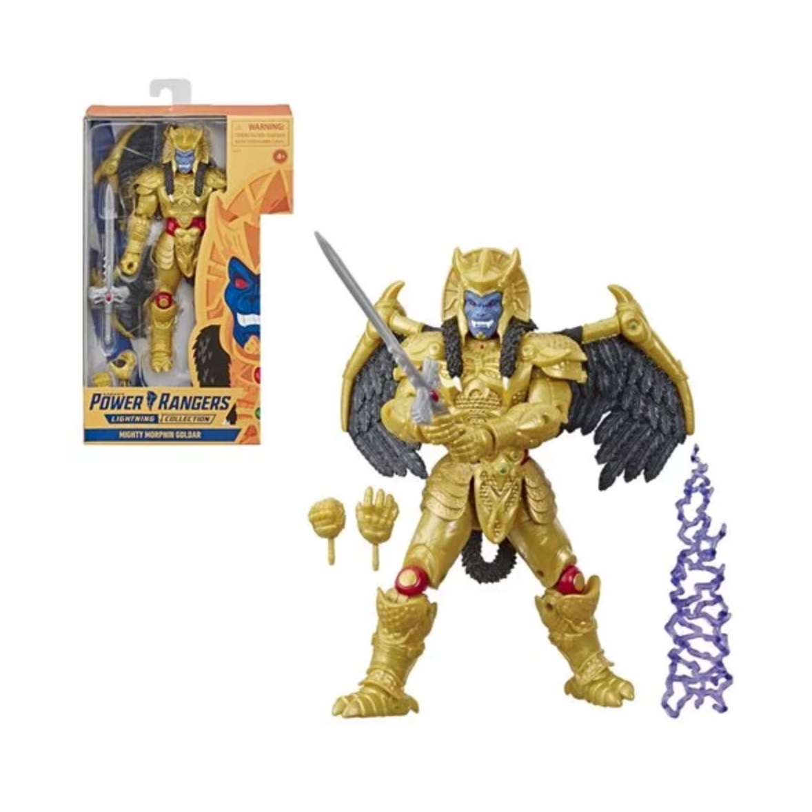 Image of Power Rangers Lightning Collection Goldar Action Figure