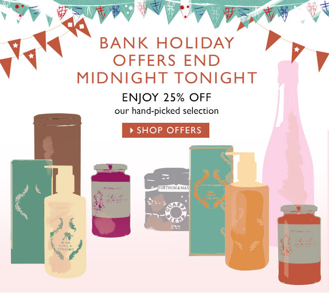 Bank Holiday Offers End Midnight tonight. Enjoy 25% off our hand-picked selection. Shop Offers