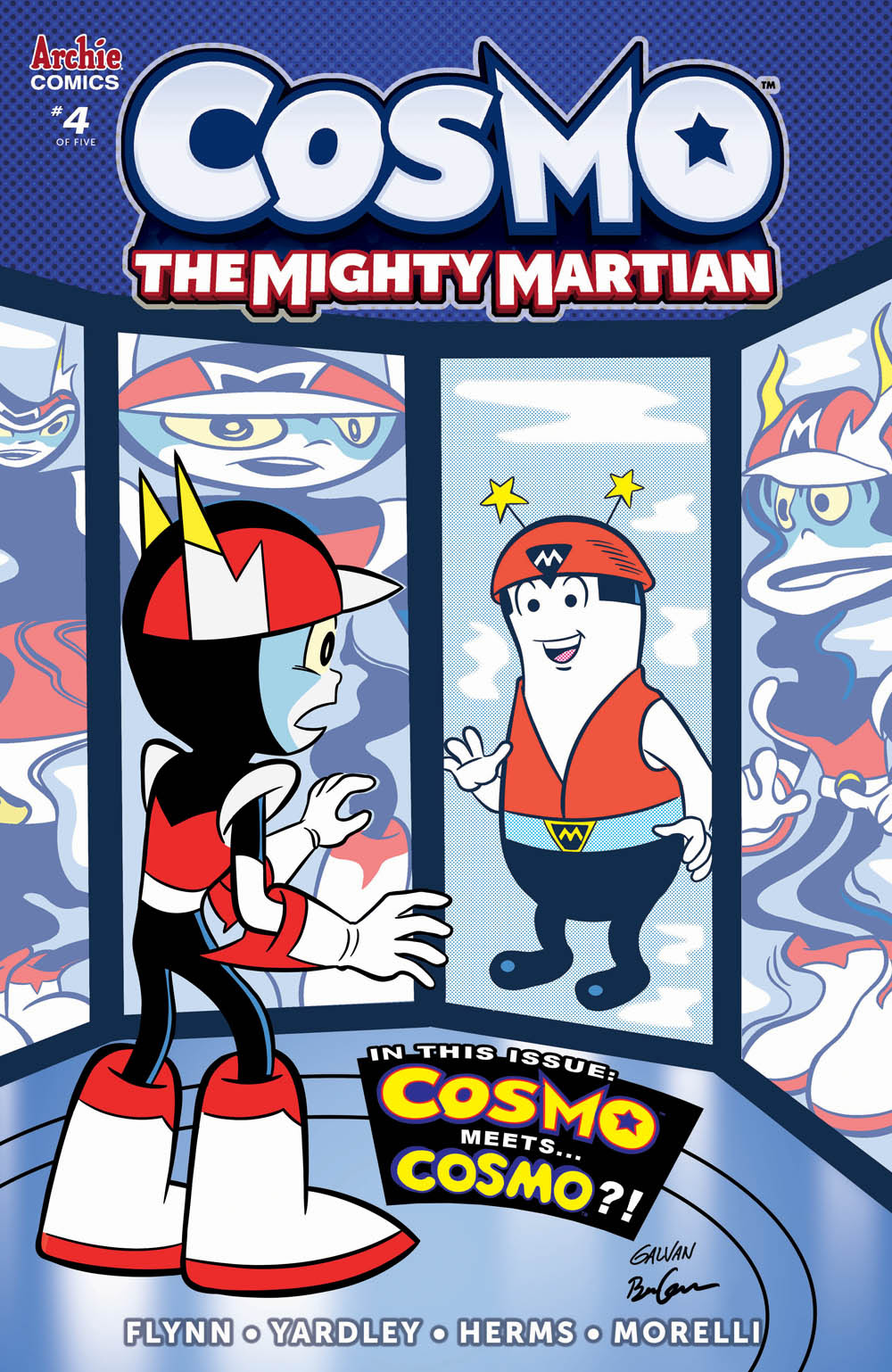 COSMO THE MIGHTY MARTIAN #4: CVR B Galvan