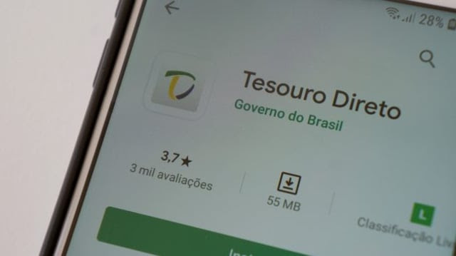 Aplicativo do Tesouro Direto