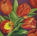 Orange Tulips - Posted on Saturday, January 17, 2015 by Robyn Chapman 